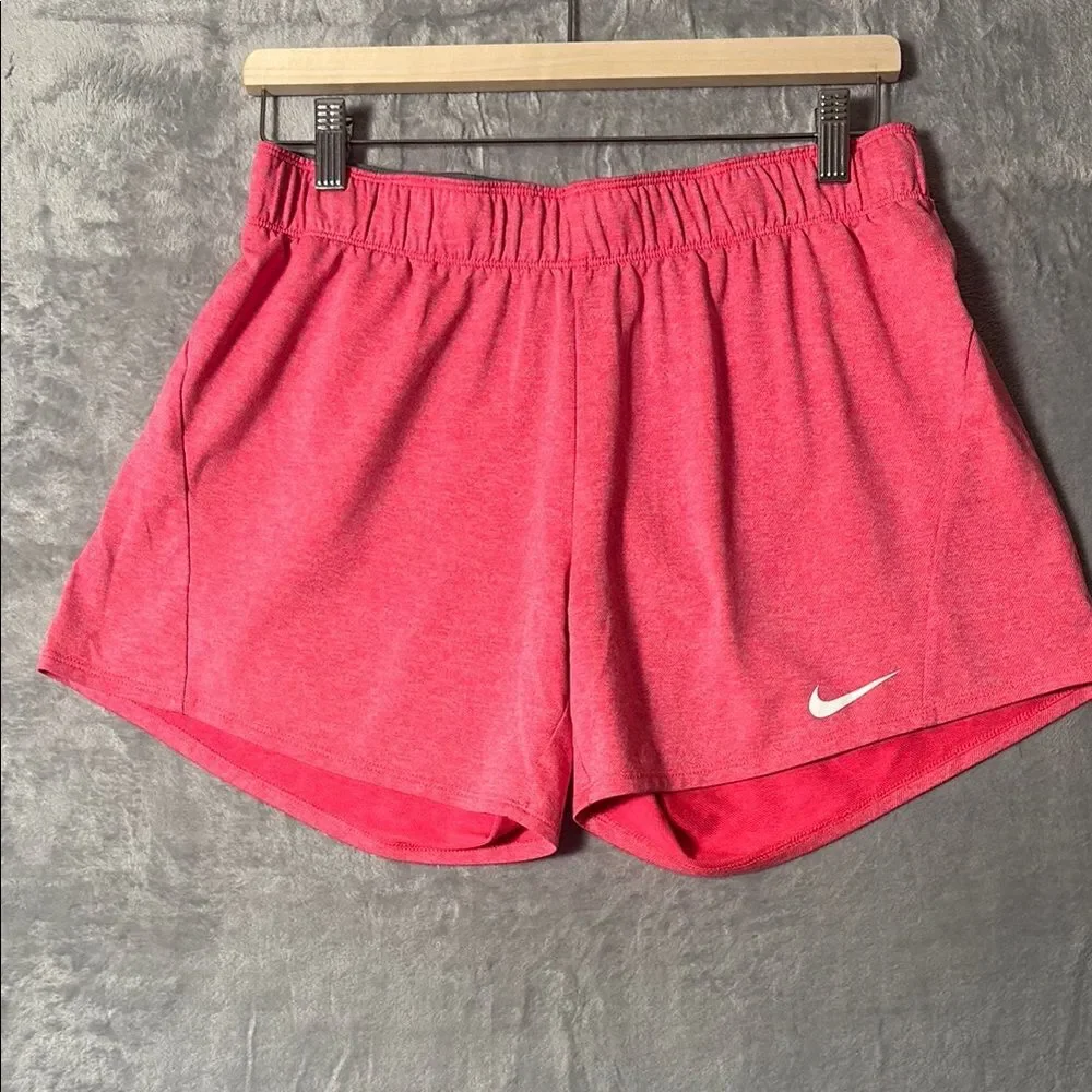 Nike Neon Pink Running Athletic Shorts Size Medium